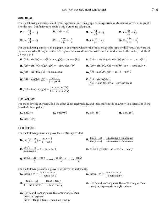 Algebra and Trigonometry - Front Matter 737